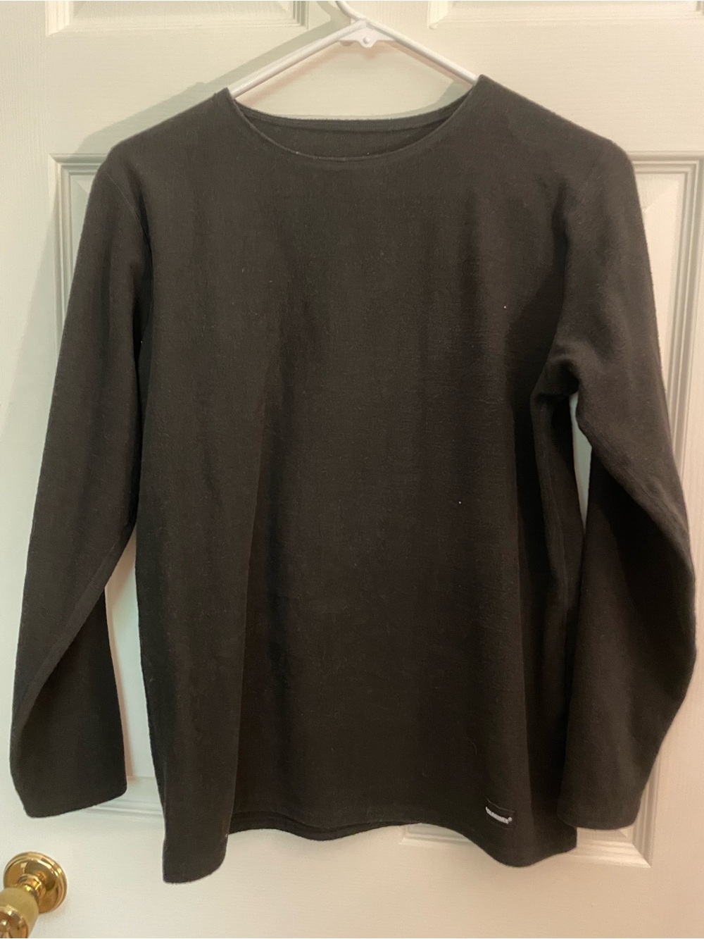 Kid’s Black Crewneck Polarmax Technical Base Layer